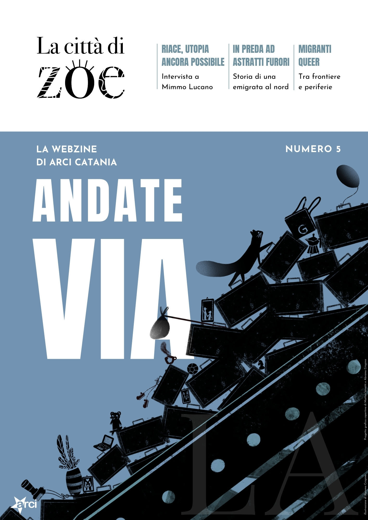 Copertina LA 1 La città di Zoe Arci Catania
